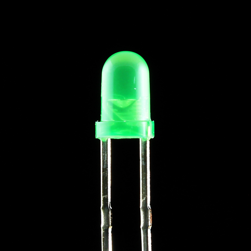 3mm green LED