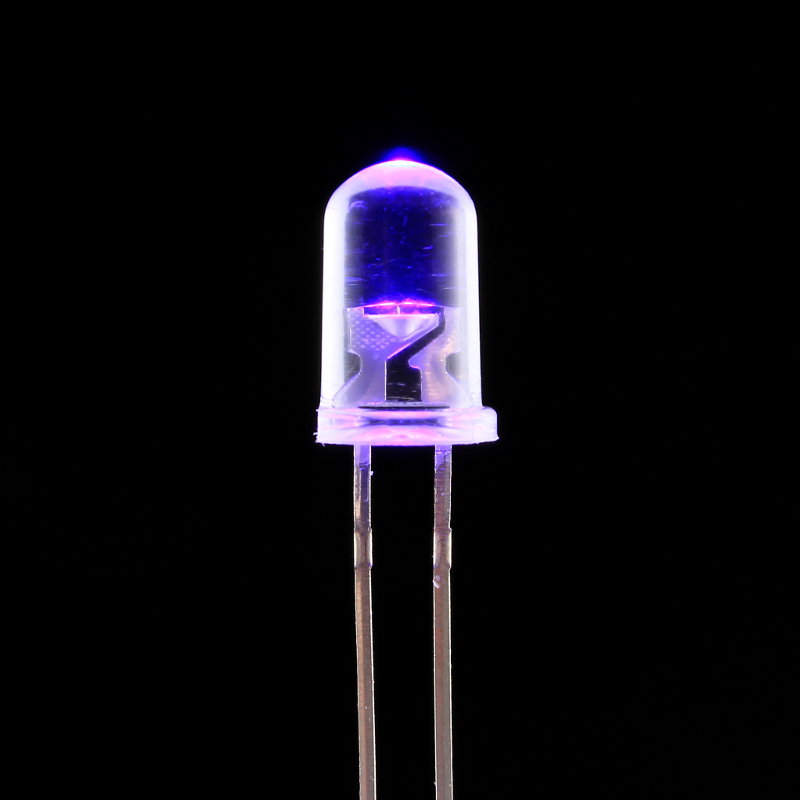 LED 5mm Ultraviolet lit