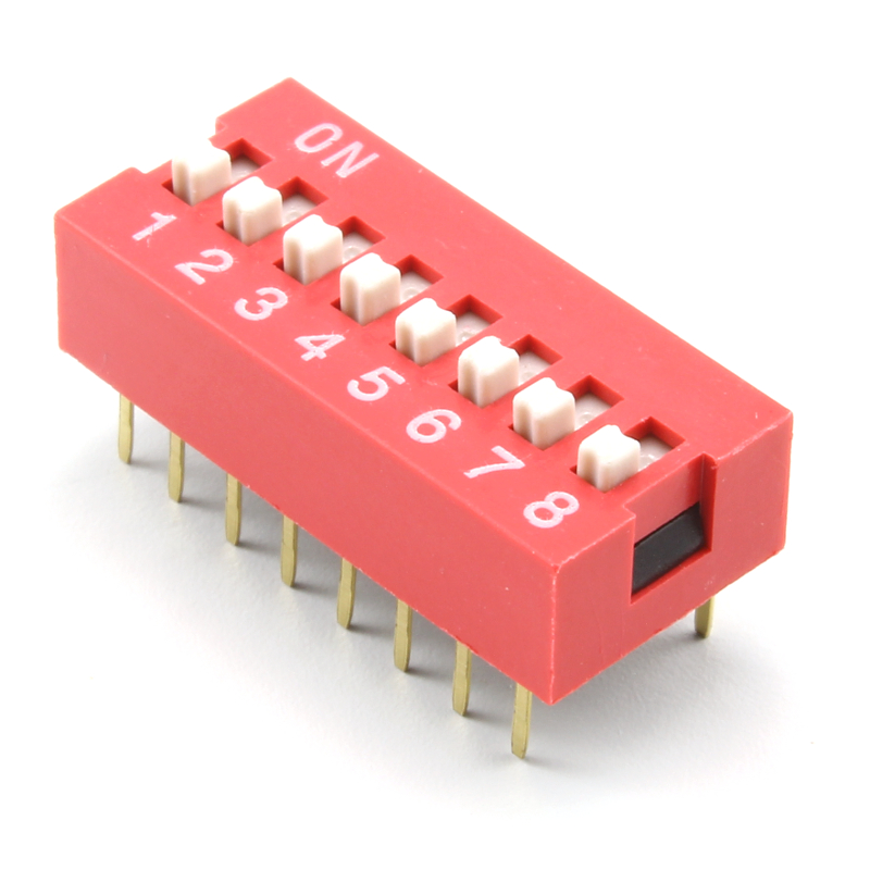 DIP Switch - 8 Position