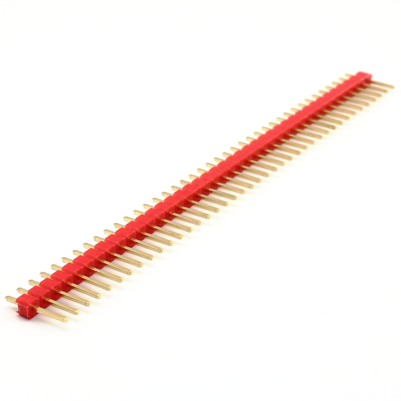 Header Male 40 Pins – Red