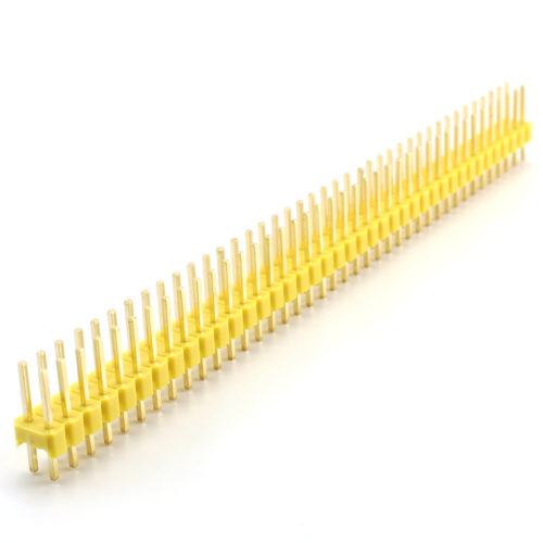 Header Male 2×40 Pins – Yellow