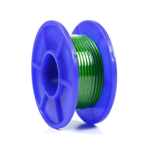 Wire Spool - Stranded - 22 AWG - 5m - Green